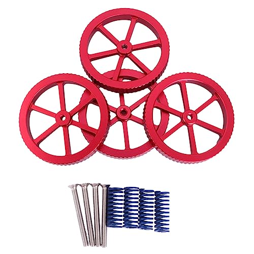 FUNOMOCYA 1 Satz Nivellierungsmutter Für Beheiztes Bett Ender Nivelliermutter Frühling Nuss Schrauben Nivellierfedersatz 3d-druckerteile Aluminiumlegierung Blue FUNOMOCYA 1 Satz Nivellierungsmutter Für Beheiztes Bett Ender Nivelliermutter Frühling Nuss Schrauben Nivellierfedersatz 3d-druckerteile Aluminiumlegierung Blue von FUNOMOCYA