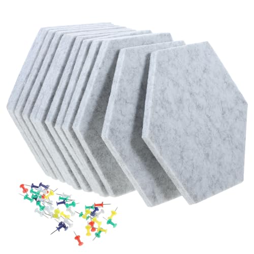 FUNOMOCYA 1 Set Filztafel Blockiermatten Schalldicht Akustisch Schalldicht Dekorativ Nachrichtenschutz Wand Klassenzimmer Anschlagtafeln Für Zuhause Bulletin Memo Filzmatte Memo von FUNOMOCYA