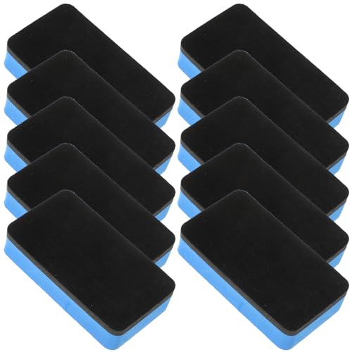 FUNOMOCYA 10 Stück Whiteboard-Radierer für zu Hause Whiteboard-Reiniger Schule Tafel Reinigung wischen löschbar tragbarer Trockenlöscher Eva Radiergummis Flanell Blue FUNOMOCYA 10 Stück Whiteboard-Radierer für zu Hause Whiteboard-Reiniger Schule Tafel Reinigung wischen löschbar tragbarer Trockenlöscher Eva Radiergummis Flanell Blue von FUNOMOCYA