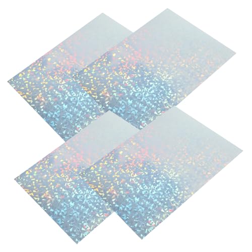 FUNOMOCYA 10Blätter Holografisches Selbstklebepapier Bedruckbares Vinyl Aufkleberpapier für Tintenstrahldrucker Glänzendes Fotopapier für DIY Projekte und Vielseitig FUNOMOCYA 10Blätter Holografisches Selbstklebepapier Bedruckbares Vinyl Aufkleberpapier für Tintenstrahldrucker Glänzendes Fotopapier für DIY Projekte und Vielseitig von FUNOMOCYA