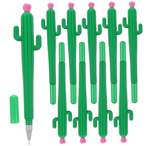 FUNOMOCYA 10Stücke Teiliges Kaktus Gelstifte für Tintenstifte mit Kreativem Pflanzen Design für Schule Zeichnen und Notizen Lustige Schreibwaren FUNOMOCYA 10Stücke Teiliges Kaktus Gelstifte für Tintenstifte mit Kreativem Pflanzen Design für Schule Zeichnen und Notizen Lustige Schreibwaren von FUNOMOCYA