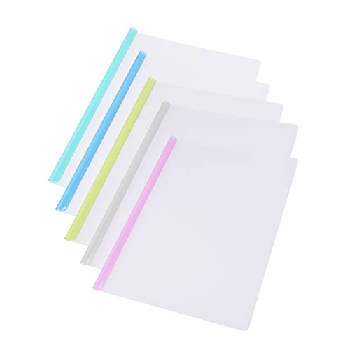 FUNOMOCYA 10er Set A4 Schnellhefter Mit Schiebeverschluss Transparente Ordner Für Schule Büro Und Zuhause Bunte Aktenordner Für Dokumente Und Berichte Ordner Organizer FUNOMOCYA 10er Set A4 Schnellhefter Mit Schiebeverschluss Transparente Ordner Für Schule Büro Und Zuhause Bunte Aktenordner Für Dokumente Und Berichte Ordner Organizer von FUNOMOCYA
