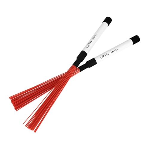 FUNOMOCYA 1Paar Drum Bürsten für Schlagzeug Griff für Jazz und Anfänger Drummer Langlebiges Instrumentenzubehör mit Komfortablem Griff und Präziser Spieltechnik FUNOMOCYA 1Paar Drum Bürsten für Schlagzeug Griff für Jazz und Anfänger Drummer Langlebiges Instrumentenzubehör mit Komfortablem Griff und Präziser Spieltechnik von FUNOMOCYA