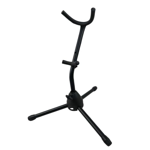 FUNOMOCYA 1Pc Saxophon Stehen Musik Steht Saxophon Halter Klarinette Stehen Sax Stativ Schwarz FUNOMOCYA 1Pc Saxophon Stehen Musik Steht Saxophon Halter Klarinette Stehen Sax Stativ Schwarz von FUNOMOCYA