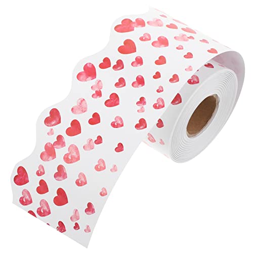 FUNOMOCYA 1Rolle Valentinstag Aufkleber Grenzdekoration Design für Klassenzimmer Fenster Wände für Kreative Projekte Festtagsatmosphäre FUNOMOCYA 1Rolle Valentinstag Aufkleber Grenzdekoration Design für Klassenzimmer Fenster Wände für Kreative Projekte Festtagsatmosphäre von FUNOMOCYA