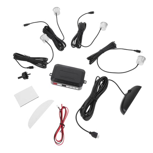 FUNOMOCYA 1Satz Einparkhilfesystem für Hintere Stoßstange Wireless Display mit Sprachansagen Einfache Installation Kompatibel mit Verschiedenen Automodellen Sicheres FUNOMOCYA 1Satz Einparkhilfesystem für Hintere Stoßstange Wireless Display mit Sprachansagen Einfache Installation Kompatibel mit Verschiedenen Automodellen Sicheres von FUNOMOCYA