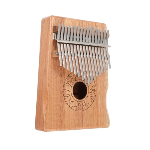 FUNOMOCYA 1Satz Tasten Kalimba Daumenklavier für Anfänger Tragbares aus Holz mit Einzigartigem Design für Musikliebhaber Leicht zu Erlernen von FUNOMOCYA