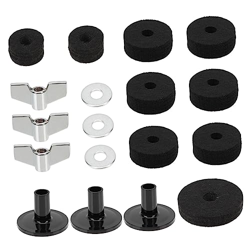 FUNOMOCYA 1Satz Teiliges Drum Kit Filzkissen Set Rutschfeste Filzpads für Trommeln Zubehör für Schlagzeug Langlebig und Installieren FUNOMOCYA 1Satz Teiliges Drum Kit Filzkissen Set Rutschfeste Filzpads für Trommeln Zubehör für Schlagzeug Langlebig und Installieren von FUNOMOCYA