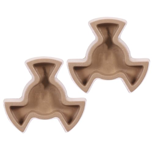 FUNOMOCYA 2 Stück Mikrowellenwelle Y-form Mikrowellenführung Stützkupplung Drehteller FUNOMOCYA 2 Stück Mikrowellenwelle Y-form Mikrowellenführung Stützkupplung Drehteller von FUNOMOCYA