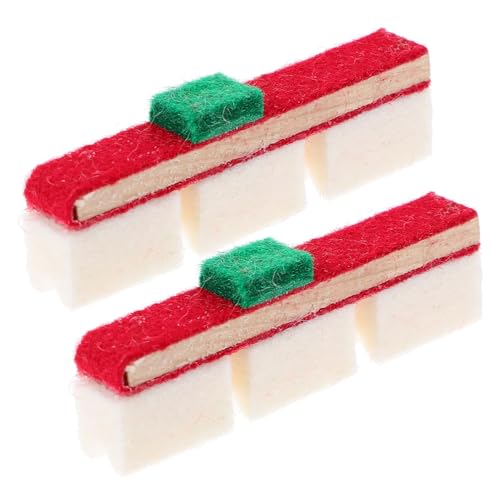 FUNOMOCYA 2 Stück Piano Stop Dämpfer Filz Klavier Schalldämmung Klavierdämpfer Kopf Bein Dämpfung Schlüssel Professionelle Klavierdämpfer Pads Etiketten Klavier Wartungszubehör Block von FUNOMOCYA