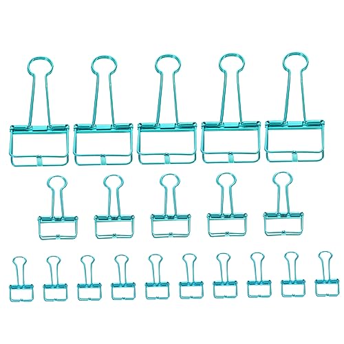 FUNOMOCYA 20 Stück Elliot-ordner Miniclips Heftklammern in Loser Schüttung Klein Clips Briefpapier Büroklammern Mini -binder Dekorative Binderclips Mini-bindeklammern Rostfreier Stahl Blau FUNOMOCYA 20 Stück Elliot-ordner Miniclips Heftklammern in Loser Schüttung Klein Clips Briefpapier Büroklammern Mini -binder Dekorative Binderclips Mini-bindeklammern Rostfreier Stahl Blau von FUNOMOCYA