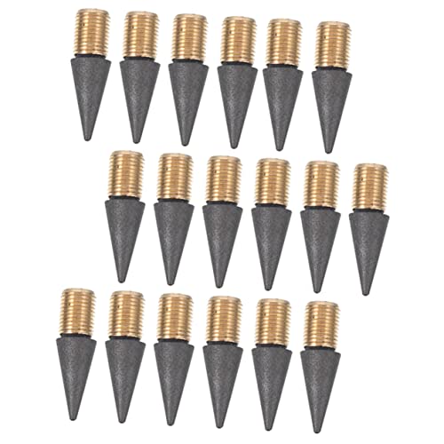 FUNOMOCYA 20 Stück Ersatz Bleistiftspitzen Schreibbleistifte Mit Radiergummi The End Tintenlose Bleistift Nachfüllung Forever Bleistifte Automatische Mini Bleistifte Bleistift Ohne von FUNOMOCYA