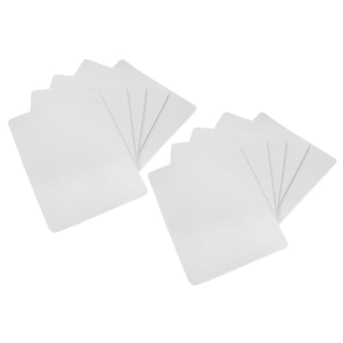 FUNOMOCYA 20 Stück Mauspad Gaming - -Pad Sublimationsblankpads Sublimationsrohlinge Computer Mausmatte Gamepad-Rohlinge Rohlinge für den Sublimationsdruck Gummi Weiß von FUNOMOCYA