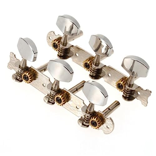 FUNOMOCYA 2Stücke Klassische Gitarren Stimmwirbel Silber Hochwertige Gitarrenmaschinenköpfe Präzise Stimmgeräte für Klassische Gitarren Perfektes Gitarrenzubehör FUNOMOCYA 2Stücke Klassische Gitarren Stimmwirbel Silber Hochwertige Gitarrenmaschinenköpfe Präzise Stimmgeräte für Klassische Gitarren Perfektes Gitarrenzubehör von FUNOMOCYA