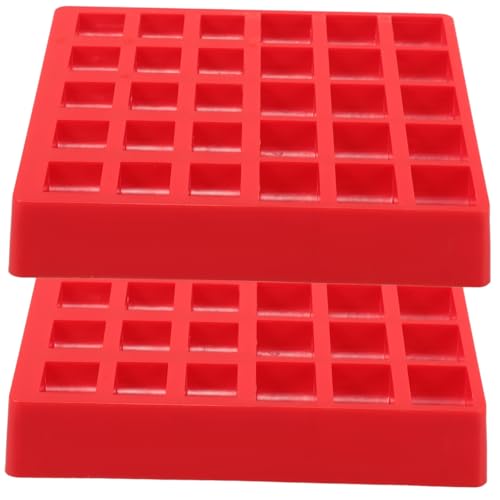 FUNOMOCYA 2Stücke Münzorganisator Mit Deckel Stapelbare Münzbox Für Schnelle Sortierung Und Sichere Aufbewahrung Von Bargeld Für Supermarkt Kassierer Und Geldzählung von FUNOMOCYA