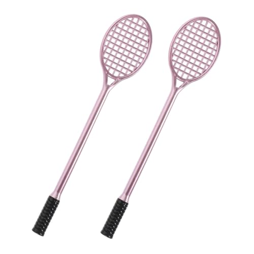 FUNOMOCYA 2Stücke Niedliche Tennisschläger Gelstifte Gel Tintenstifte Für Schule Und Büro Kreative Schreibwaren Für Tennisliebhaber Und Studenten von FUNOMOCYA