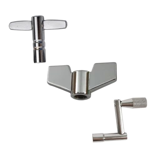 FUNOMOCYA 3 Teiliges Schlagzeugschlüssel Set Stimmwerkzeug Snare Drum Pegel Teile Schlagzeugschlüssel Schlitz Schlagzeugschlüssel Z Förmiger Schlagzeugschlüssel Bohrer FUNOMOCYA 3 Teiliges Schlagzeugschlüssel Set Stimmwerkzeug Snare Drum Pegel Teile Schlagzeugschlüssel Schlitz Schlagzeugschlüssel Z Förmiger Schlagzeugschlüssel Bohrer von FUNOMOCYA