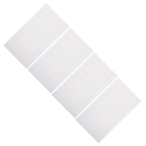 FUNOMOCYA 300 Stück Transparenter Punktklebeaufkleber Klebepunkte Pads klebrig klar abnehmbar einseitig klebeband doppelseitig double sided tape Kleberaufkleber doppelseitige Aufkleber Acryl von FUNOMOCYA