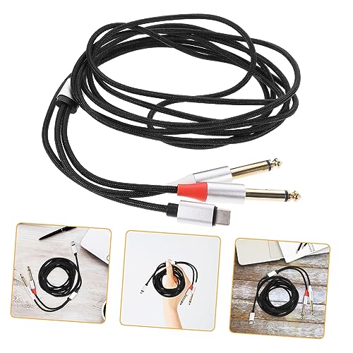 FUNOMOCYA 3M USB C Dual Audiokabel Hochwertiges Verbindungskabel für Smartphones Tablets Laptops und Mischpulte Optimales Audioerlebnis ohne Störungen FUNOMOCYA 3M USB C Dual Audiokabel Hochwertiges Verbindungskabel für Smartphones Tablets Laptops und Mischpulte Optimales Audioerlebnis ohne Störungen von FUNOMOCYA