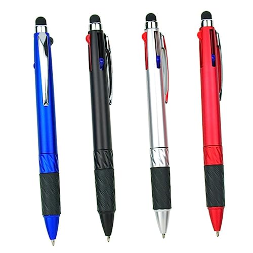 Mehrfarbige Kugelschreiber mit Stylus. Stilvolle Schreibstifte für Meetings und Notizen. von FUNOMOCYA