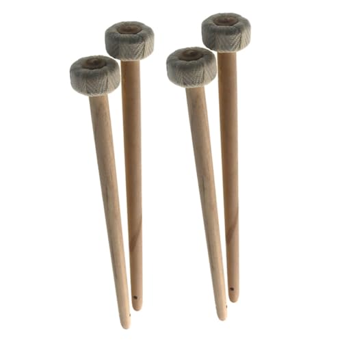 FUNOMOCYA 4 Stück Gongs Und Drumsticks Percussion Drumming Drum Mallet Drumsticks Erwachsene Drumsticks Drumstick Für Erwachsene Baumwollköpfe Drumsticks Anfänger Drumstick Gong Drumsticks FUNOMOCYA 4 Stück Gongs Und Drumsticks Percussion Drumming Drum Mallet Drumsticks Erwachsene Drumsticks Drumstick Für Erwachsene Baumwollköpfe Drumsticks Anfänger Drumstick Gong Drumsticks von FUNOMOCYA