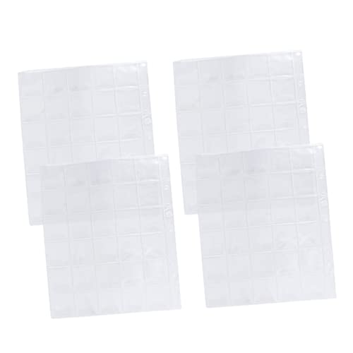 FUNOMOCYA 4 Stück Münz Loseblatt Sammelordner Münzalbum Münzhalter Für Sammler Geldaufbewahrung Für Bargeld Münzhalter Silbermünzenaufbewahrung Münzbeutel FUNOMOCYA 4 Stück Münz Loseblatt Sammelordner Münzalbum Münzhalter Für Sammler Geldaufbewahrung Für Bargeld Münzhalter Silbermünzenaufbewahrung Münzbeutel von FUNOMOCYA