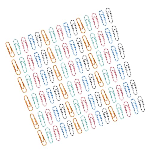 FUNOMOCYA 450 Stück Farbige Büroklammern Bunte Büroklammer Zebra-büroklammer Binderclip Datei-clip Zufällige Farbe FUNOMOCYA 450 Stück Farbige Büroklammern Bunte Büroklammer Zebra-büroklammer Binderclip Datei-clip Zufällige Farbe von FUNOMOCYA