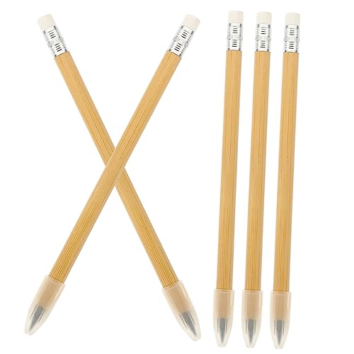 FUNOMOCYA 5 Stück Bambus- und Holzstiftstift Stifte skizzieren Bleistifte ohne Spitze tintenlos unendlich Bleistift Bleistift Tintenstift ewige bleistifte mit radiergummi FUNOMOCYA 5 Stück Bambus- und Holzstiftstift Stifte skizzieren Bleistifte ohne Spitze tintenlos unendlich Bleistift Bleistift Tintenstift ewige bleistifte mit radiergummi von FUNOMOCYA