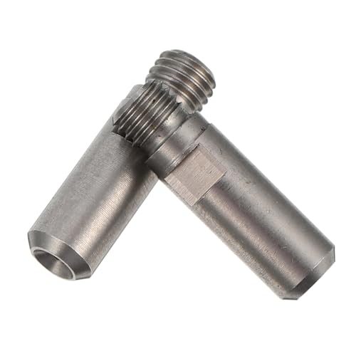 FUNOMOCYA 5 Stück Druckerschlauch Hitze Kehle Extruder Plus Düsen Leute Heißes Ende Kerl 3d Drucker Hals Thermofass 3d Drucker Zubehör 3d-druckerteile Rachenschlauch Silver Rostfreier Stahl von FUNOMOCYA