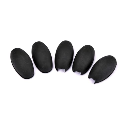 FUNOMOCYA 5 Stück Instrumentenzubehör Saxophone key pads Saxophone key button pads Saxophone finger position adjusters Schnalle für Saxophon Saxophonverschlusspolster Tastatur Black von FUNOMOCYA