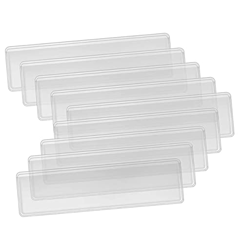 FUNOMOCYA 50Stücke Teiliges Selbstklebende Etikettenhalter für Organisation von Dokumenten und Aufbewahrung Transparent Robust für Whiteboards und Ordner Einfach zu Handhaben FUNOMOCYA 50Stücke Teiliges Selbstklebende Etikettenhalter für Organisation von Dokumenten und Aufbewahrung Transparent Robust für Whiteboards und Ordner Einfach zu Handhaben von FUNOMOCYA