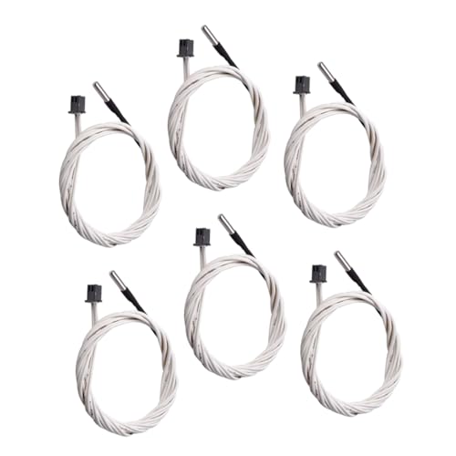 FUNOMOCYA 6 Stück 3d drucker zubehör Thermistor thermischer Widerstand 3D-Druckerteile heiße Endteile 3d drucker temperatursensor Hot-End-Widerstand Shell-Edelstahlrohr FUNOMOCYA 6 Stück 3d drucker zubehör Thermistor thermischer Widerstand 3D-Druckerteile heiße Endteile 3d drucker temperatursensor Hot-End-Widerstand Shell-Edelstahlrohr von FUNOMOCYA