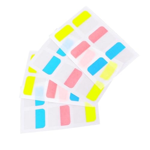 FUNOMOCYA 8 Blatt Index Etikettenaufkleber Studentenbedarf Schulbürobedarf Notizblöcke von FUNOMOCYA