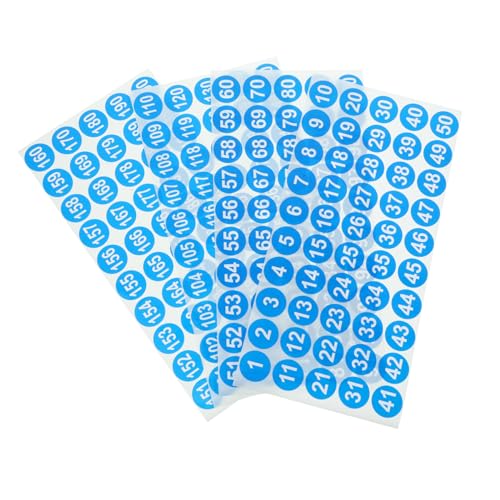 FUNOMOCYA 8 Blatt Nummernaufkleber klein runden Abdeckungen in Schlüsselfarbe nummerierte Aufkleber sortiment nummern aufkleber Mehrzweck-Nummernaufkleber selbstklebende Nummernschilder Blue FUNOMOCYA 8 Blatt Nummernaufkleber klein runden Abdeckungen in Schlüsselfarbe nummerierte Aufkleber sortiment nummern aufkleber Mehrzweck-Nummernaufkleber selbstklebende Nummernschilder Blue von FUNOMOCYA