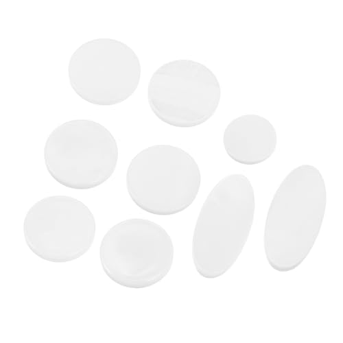FUNOMOCYA 9Stücke Teiliges Saxophon Tastenset aus Verbesserte Spielbarkeit für Alto und Tenorsaxophon Elegantes Design Langlebiges Material Zubehör für Musiker von FUNOMOCYA