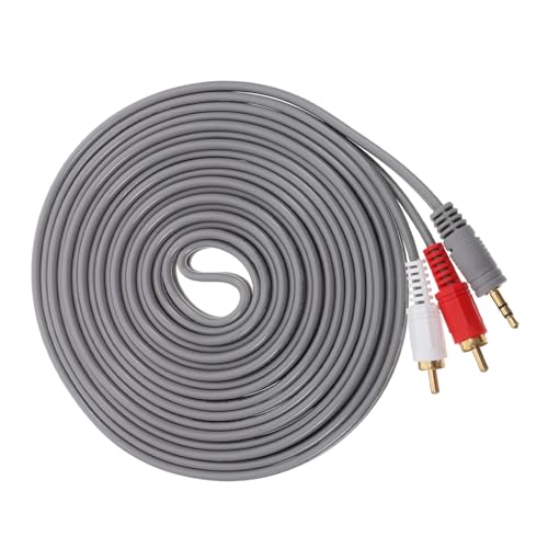 FUNOMOCYA Audiokabel Rca Lautsprecherkabel für Stabile Signalübertragung für Heimkino und Audio Langlebig und Zuverlässig Einfache von FUNOMOCYA