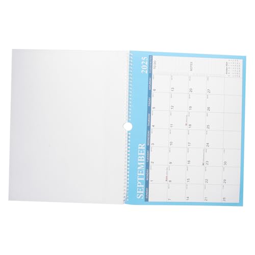 FUNOMOCYA Hängender Spiralkalender mit Abreißbaren Monatsseiten Langlebig und Praktisch für Zuhause und Büro Einfacher Zeitplaner für Langfristige Planung und Mühelose FUNOMOCYA Hängender Spiralkalender mit Abreißbaren Monatsseiten Langlebig und Praktisch für Zuhause und Büro Einfacher Zeitplaner für Langfristige Planung und Mühelose von FUNOMOCYA