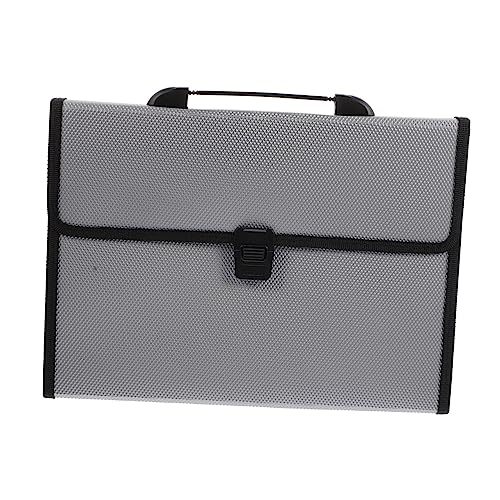 FUNOMOCYA Handheld -dateiorganisator Lagerbehälter Organizer Für Schrankaufbewahrung Veranstalter Ordnerteiler Ordner-organizer Erweiterbar Bindemittel Aufbewahrungsboxen Tasche Blue Abs von FUNOMOCYA
