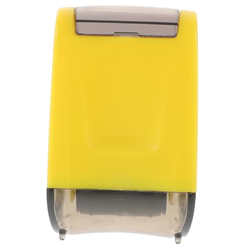 FUNOMOCYA Handschrift-übungsrollenstempel Stempeln Linien Lehrerstempel Schulwalzenstempel Stempel Für Kleiner Rollenstempel Yellow Plastik von FUNOMOCYA