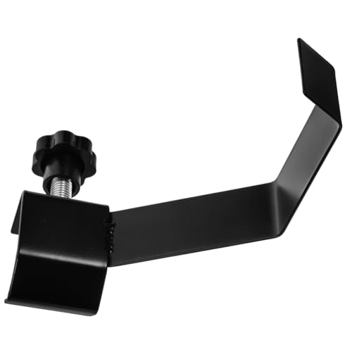 FUNOMOCYA Kopfhörerbügel Computer-Headset-aufhänger Haken Zum Aufhängen Von Kopfhörern Kopfhörer Halterung Ständer Für Gaming-kopfhörer Headset-Rack Kopfhörerständer Black Metall von FUNOMOCYA