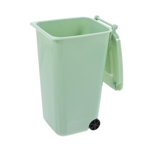FUNOMOCYA Mini Abfalleimer Mit Deckel Kompakter Tischmülleimer Für Schreibtisch Und Zuhause Robuster Organizer Aus Material Für Stifte Und Abfall Praktisch von FUNOMOCYA