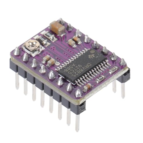 FUNOMOCYA Motor Treibermodul mit Kühlkörper für Präzise Steuerung Langlebiges Design Kompatibel mit Reprap Ramps von FUNOMOCYA