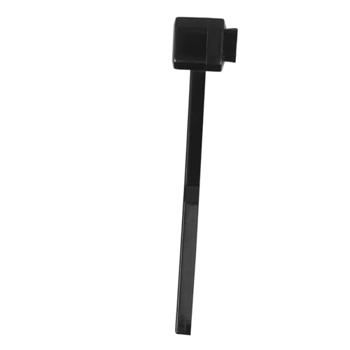 FUNOMOCYA Nadelreinigungsbürste Stift Schallplatten-Reinigungsbürste Vinyl Drehscheibe Schrubben plattenspieler reiniger Reinigungswerkzeuge für Schallplatten CD saubere Bürste Nylon Schwarz von FUNOMOCYA
