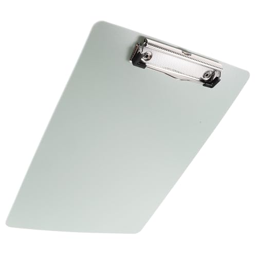 FUNOMOCYA Ordnerbrett Klemmbretter mit niedrigem Profil Dokumentclip schreibtafel buchstabentafel Dokumentenordner Datei Ordner Zwischenablagen Bleistiftskizze Zwischenablage pp Light Green von FUNOMOCYA