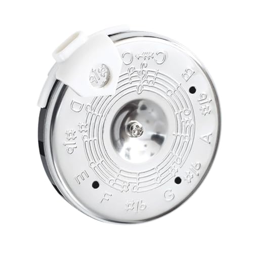 FUNOMOCYA Stimmgerät für Gitarre Violine Bass und Ukulele Hochsensibler Langlebiger Pitch Pipe Tuner mit Verarbeitung für Musiker Unterwegs Präzise Stimmungen FUNOMOCYA Stimmgerät für Gitarre Violine Bass und Ukulele Hochsensibler Langlebiger Pitch Pipe Tuner mit Verarbeitung für Musiker Unterwegs Präzise Stimmungen von FUNOMOCYA