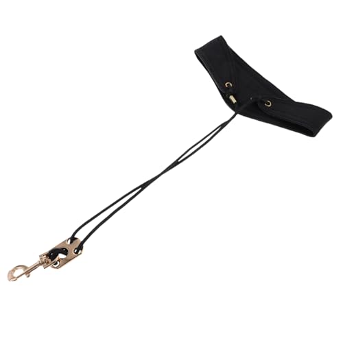 FUNOMOCYA Verstellbarer Saxophon Halsgurt Aus Leder Komfortabler Umhängeband Für Alt Und Hochsaxophon Schultergurt Mit Ergonomischem Design Entlastung Von Nacken Und Schultern von FUNOMOCYA