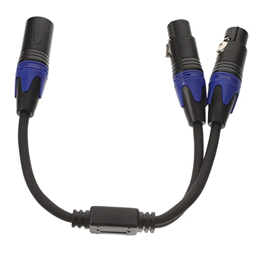 FUNOMOCYA Xlr Splitterkabel Xlr Stecker Doppel Buchse Mikrofonkabel für Konferenzräume und Professionelle Audio Setups Versilberte Anschlüsse FUNOMOCYA Xlr Splitterkabel Xlr Stecker Doppel Buchse Mikrofonkabel für Konferenzräume und Professionelle Audio Setups Versilberte Anschlüsse von FUNOMOCYA