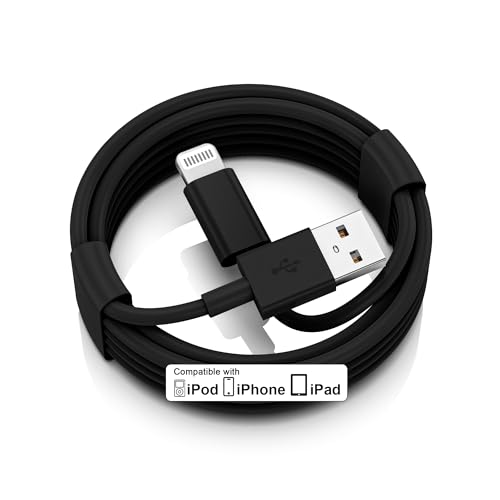 FUPYWP Carplay-Kabel, Auto-Ladekabel, USB-A-auf-Lightning-Kabel, schnelles Laden und Datenübertragung, für iPhone 14/13/12/11 Pro Max XR XS X 8 7 6 Plus SE, verwicklungsfrei, 91 cm, Schwarz FUPYWP Carplay-Kabel, Auto-Ladekabel, USB-A-auf-Lightning-Kabel, schnelles Laden und Datenübertragung, für iPhone 14/13/12/11 Pro Max XR XS X 8 7 6 Plus SE, verwicklungsfrei, 91 cm, Schwarz von FUPYWP