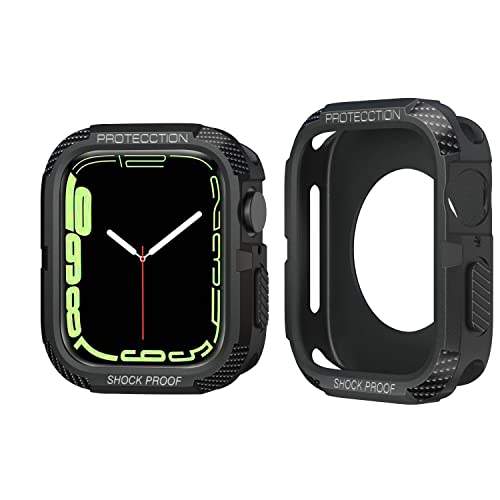 Für Apple Watch Hülle Series 6 / SE/Serie 5 / Series 4 40mm[TPU weiches Material] Kratzfest Rundum Schutzhülle Ultradünnes Schutz Case mit Tasten für iWatch von FUTIAN