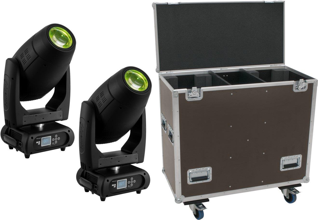 FUTURELIGHT Set 2x DMH-300 CMY Moving-Head + Case (20000543) von FUTURELIGHT